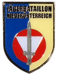 Truppenkörperabzeichen Jägerbataillon Niederösterreich - Metall