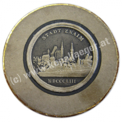 Kopalmedaille 1853, Deckel der Dose der Stadt ZNAIM - Sammlung SG