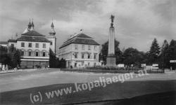 Das Kopal Denkmal zwischen 1945 und 2010 Richtung Altstadt gesehen - FOTO ca. 1950 Sammlung WGE 2012
